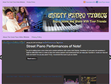 Tablet Screenshot of greatpianovideos.com